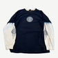 West Coast Choppers black longsleeve tee, back view with large iron cross logo print on back