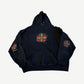 Vintage West Coast Choppers Flame Motorcycle Hoodie