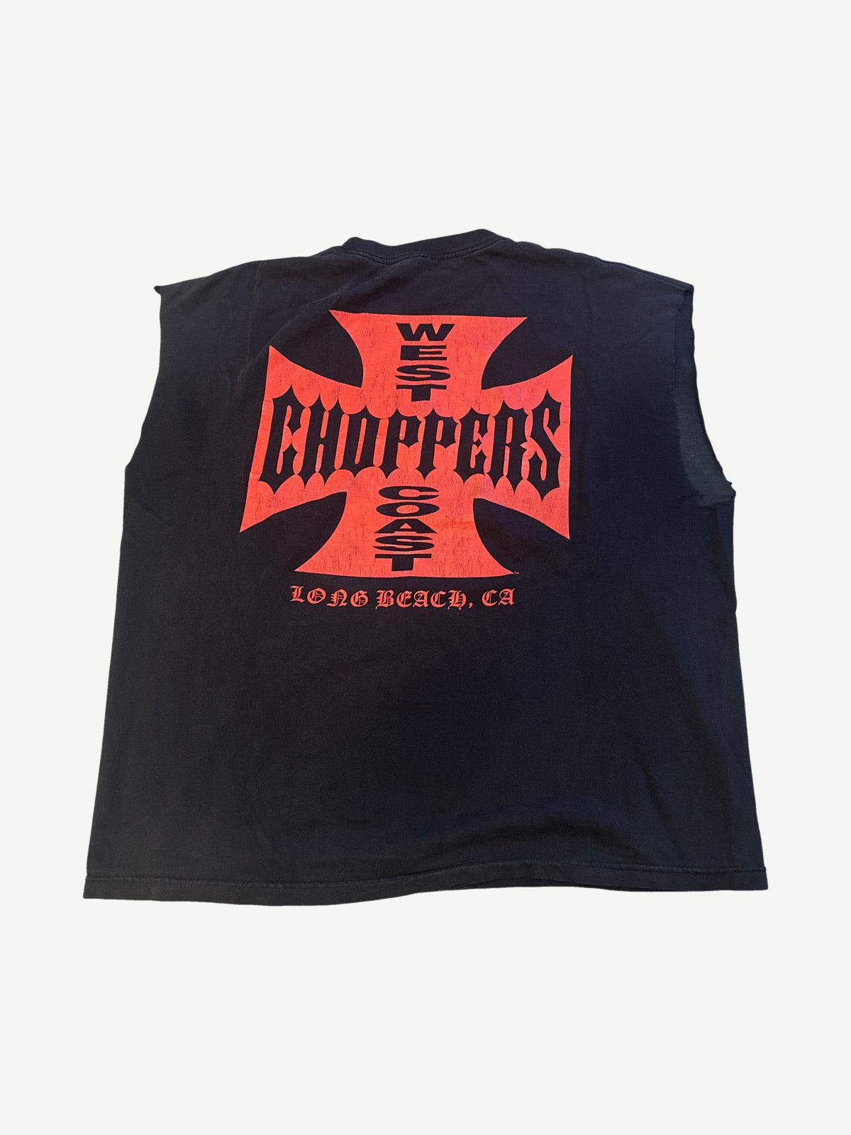Vintage West Coast Choppers For Life Cutoff Tee