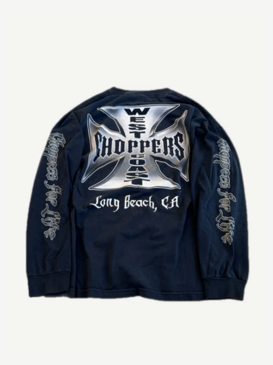 Vintage West Coast Choppers For Life Longsleeve