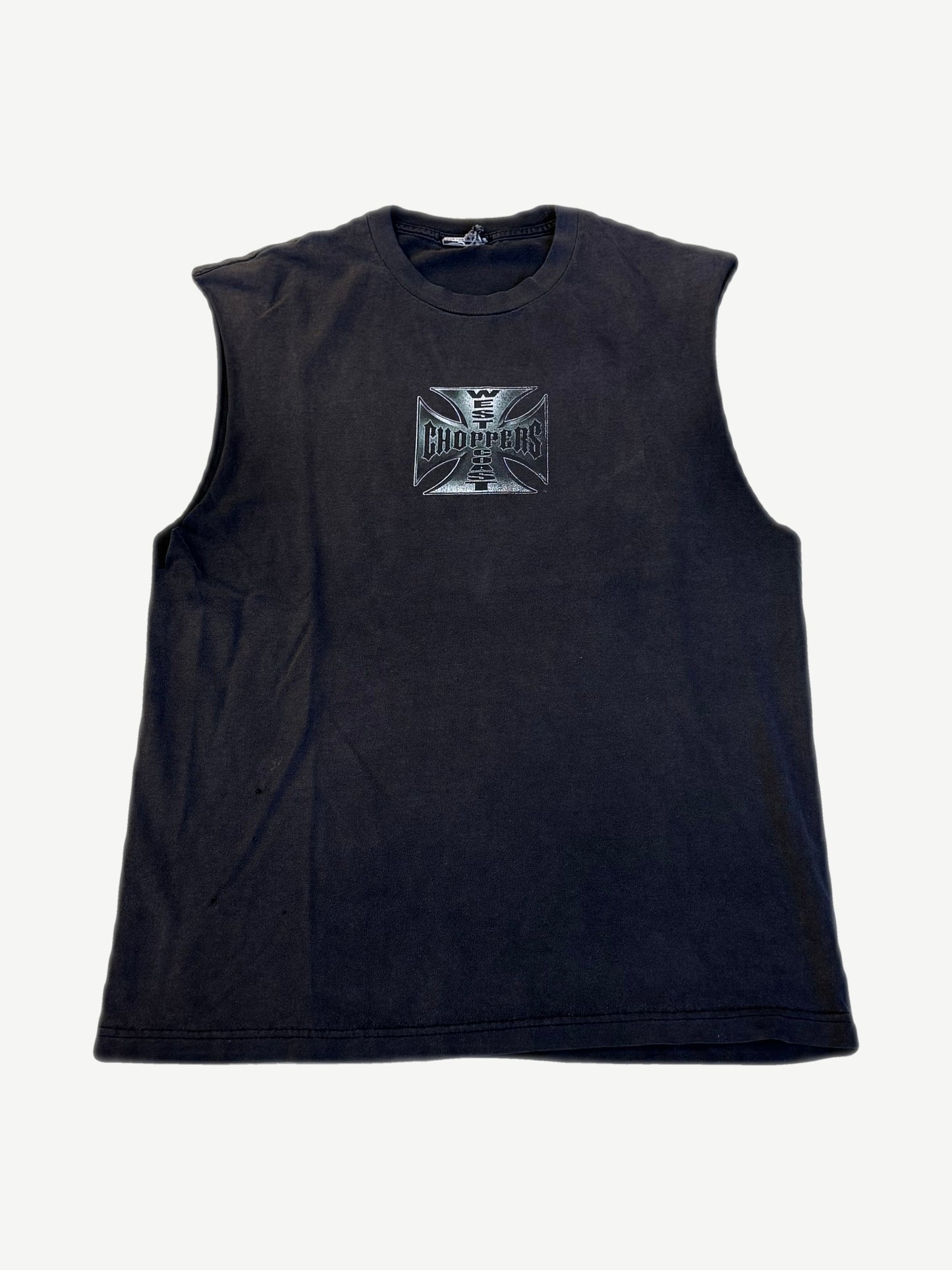 Vintage West Coast Choppers Purple Lowrider Cutoff Tee