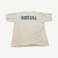 Vintage White Nirvana Portrait Tee