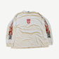 Vintage White West Coast Choppers For Life Flame Longsleeve