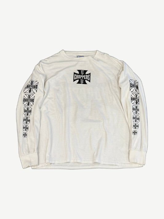 Vintage White West Coast Choppers Long Sleeve