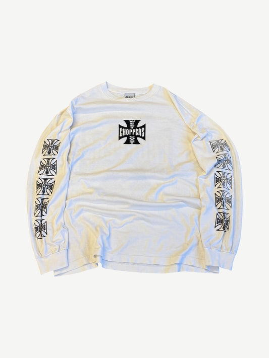Vintage White West Coast Choppers Longsleeve