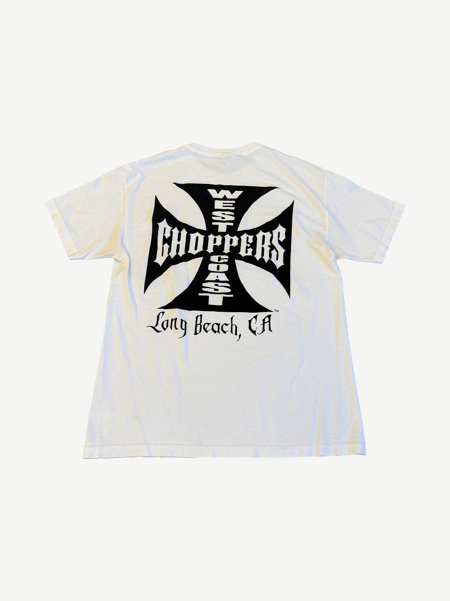 Vintage White West Coast Choppers Tee