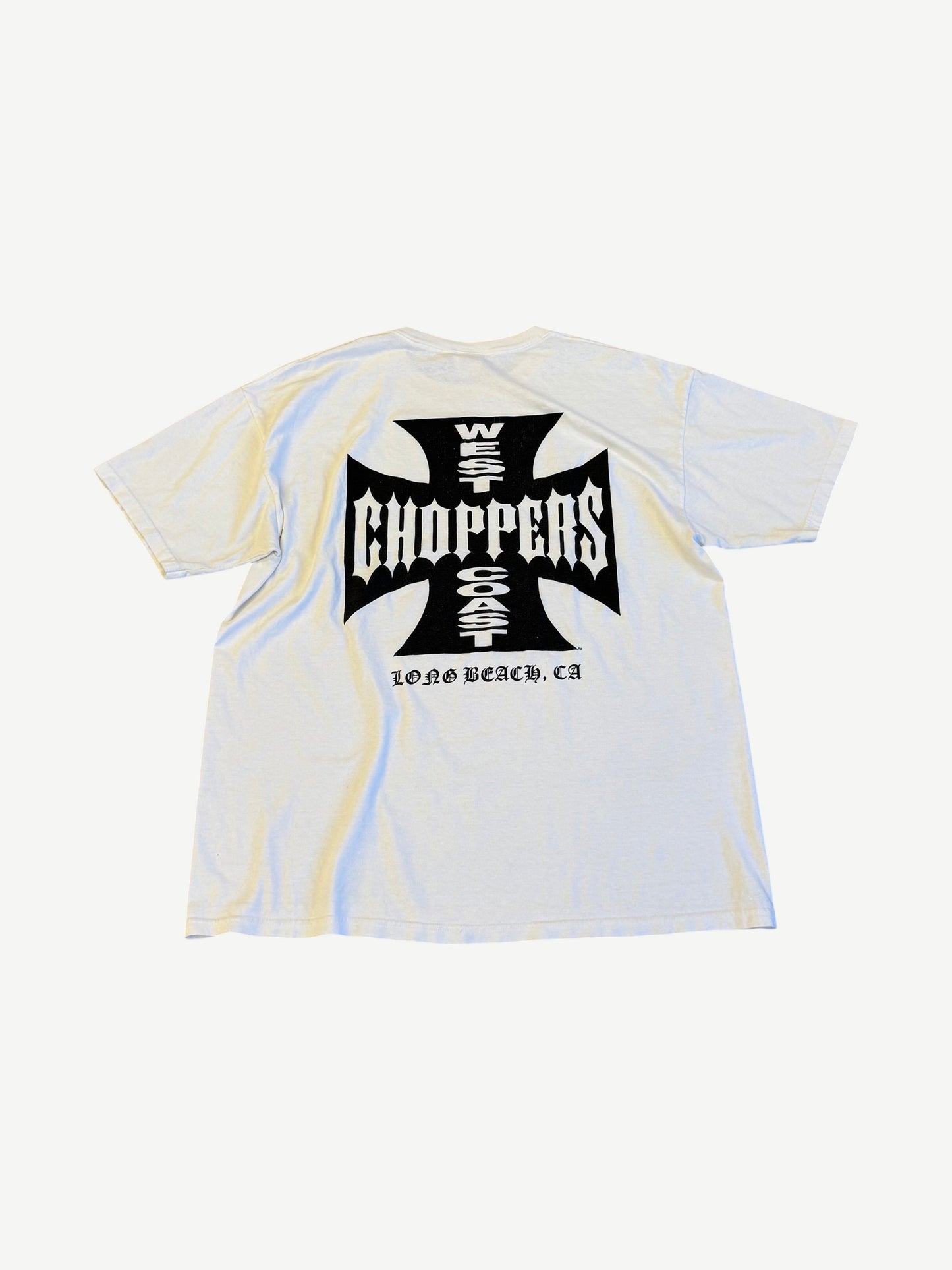 Vintage White West Coast Choppers Tee
