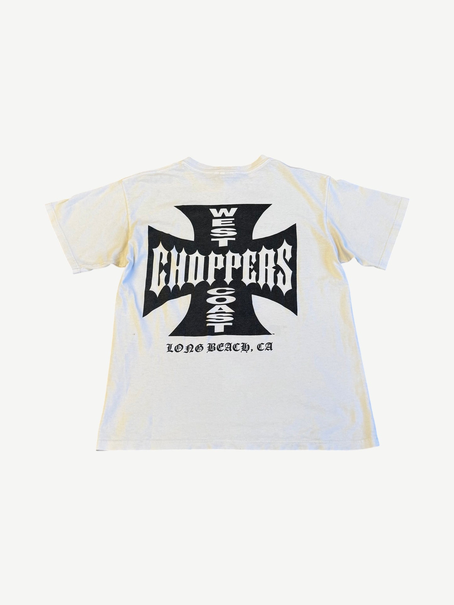 Vintage White West Coast Choppers Tee