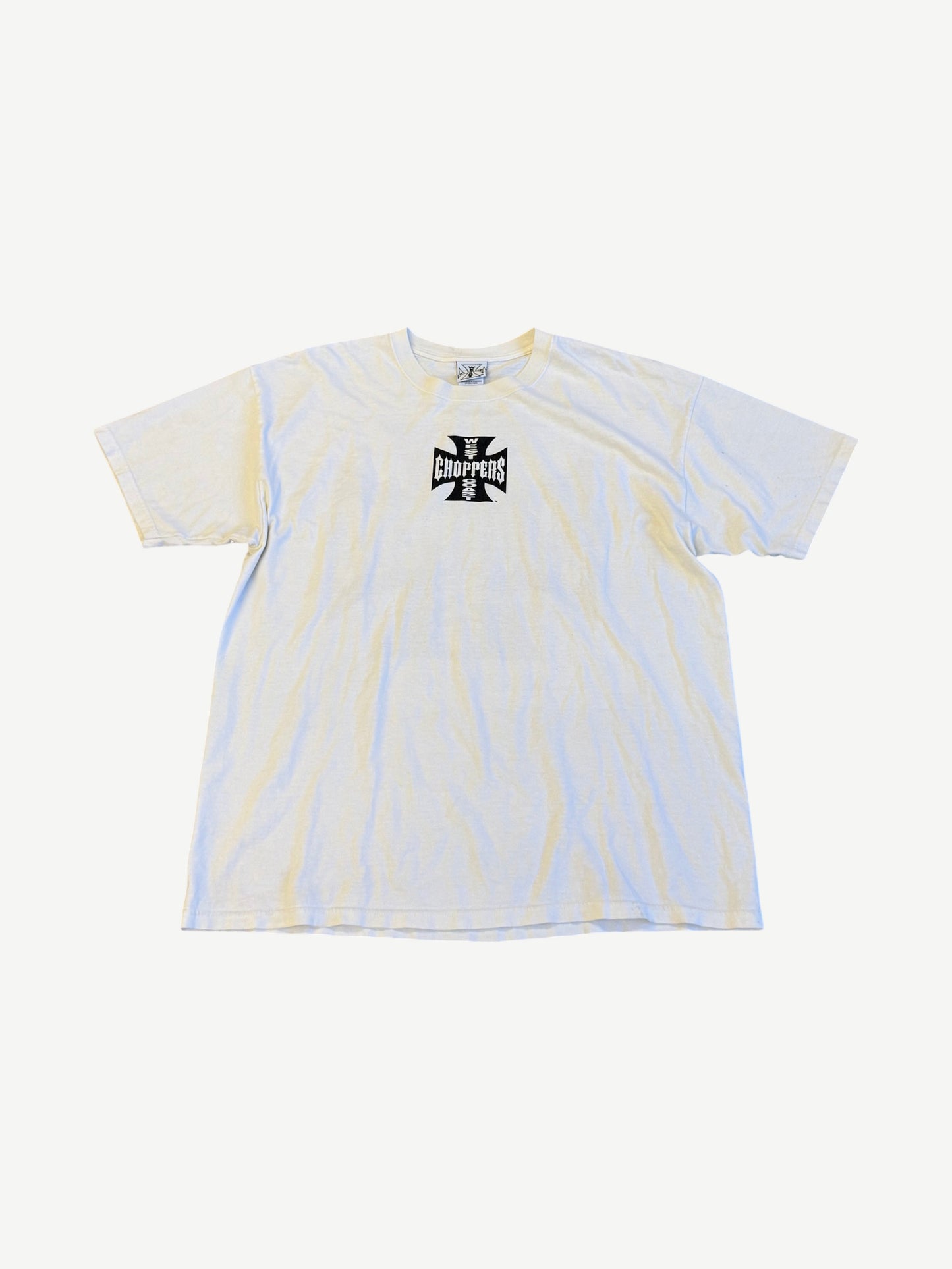 Vintage White West Coast Choppers Tee