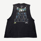 Vintage WWF Wrestlemania NWO cutoff tee back with wrestler portrait grid and March 17 SkyDome date