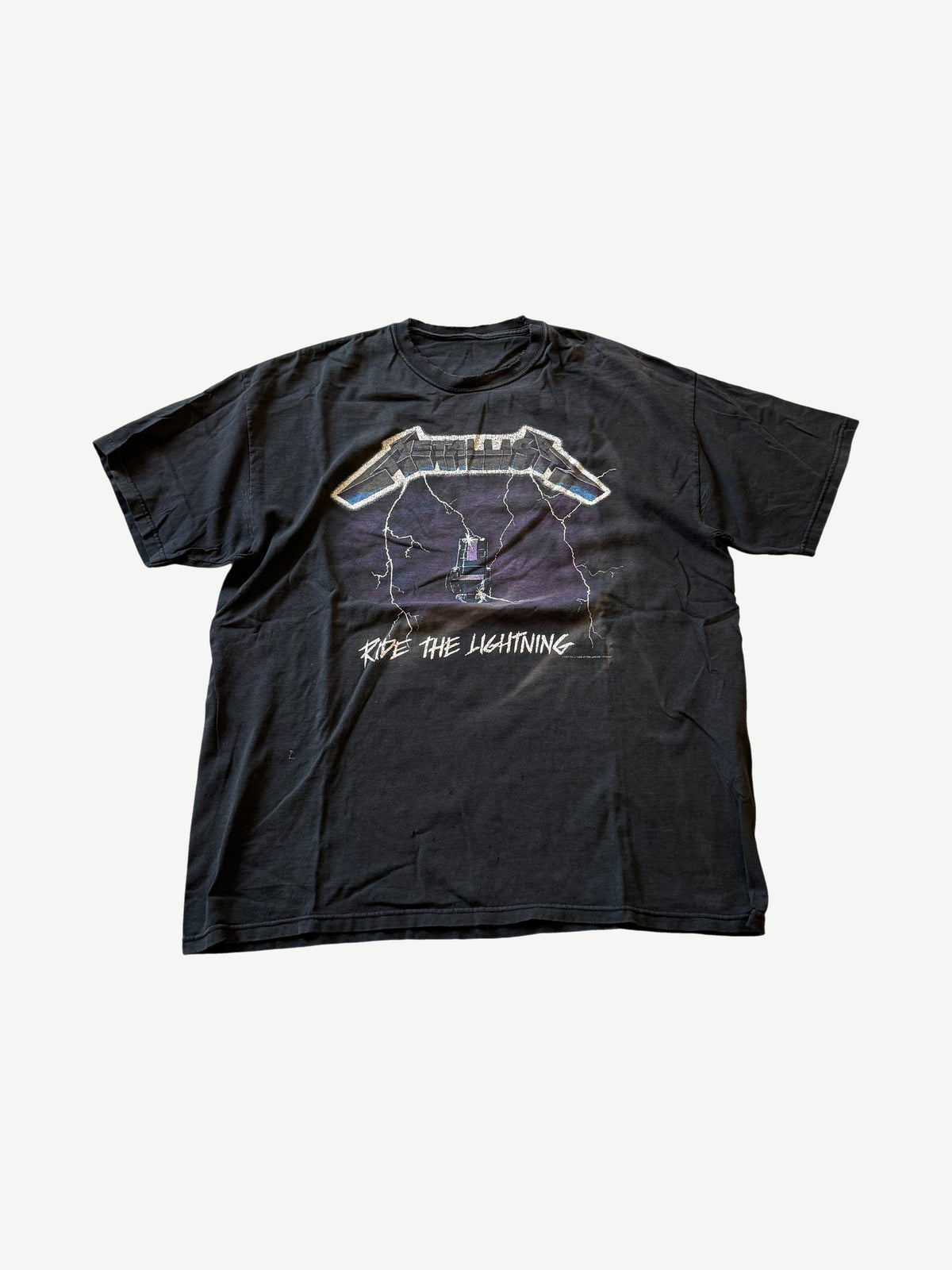 Vintage Y2K Metallica Ride the Lightning Tee