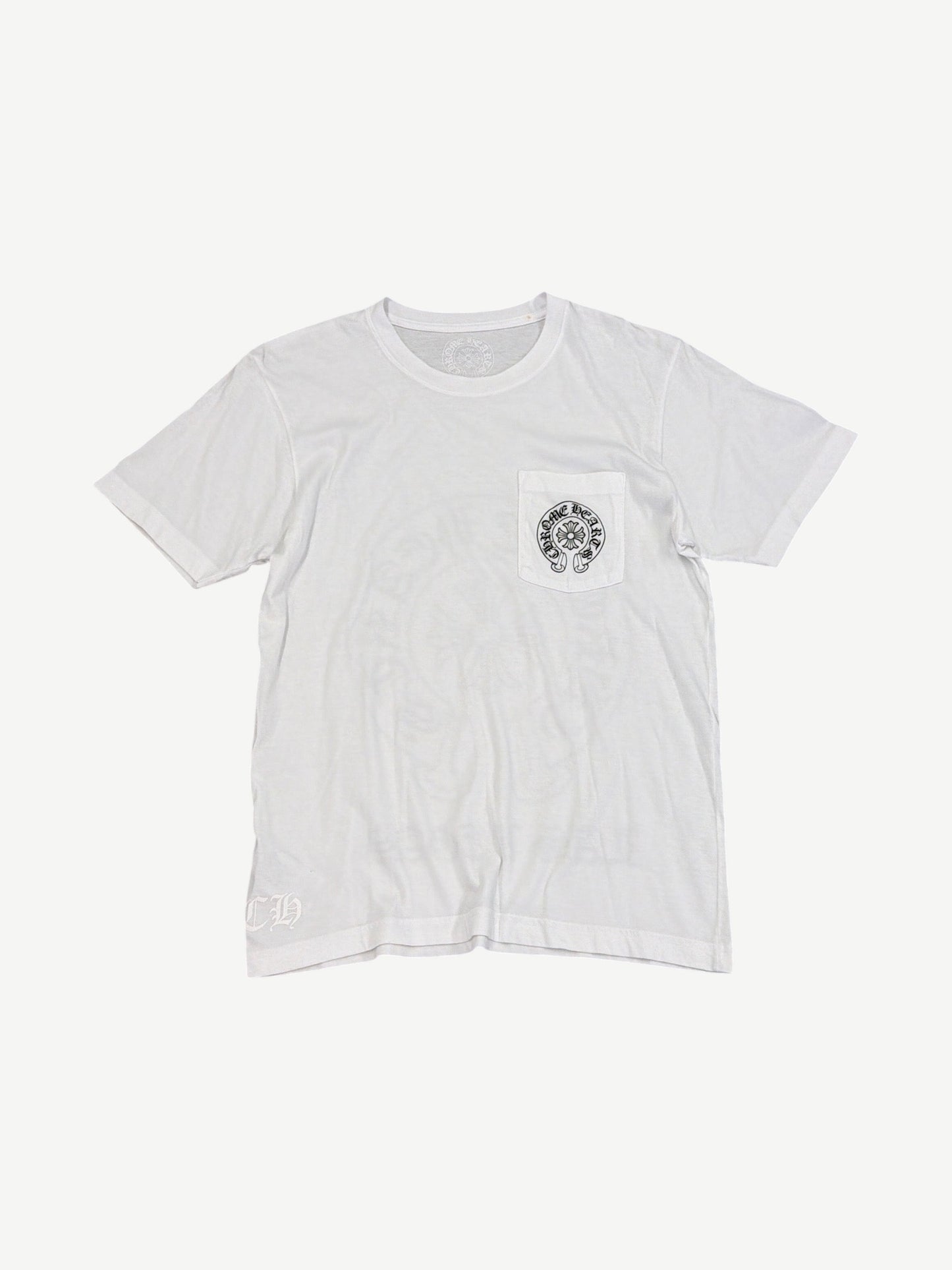 White Chrome Hearts Las Vegas Horseshoe Tee